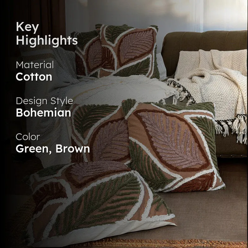 Texturea Tufted Cushion Cover Set - Set Of Five media 2