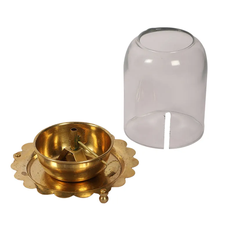 Isabelle Brass Candle Holder media 4