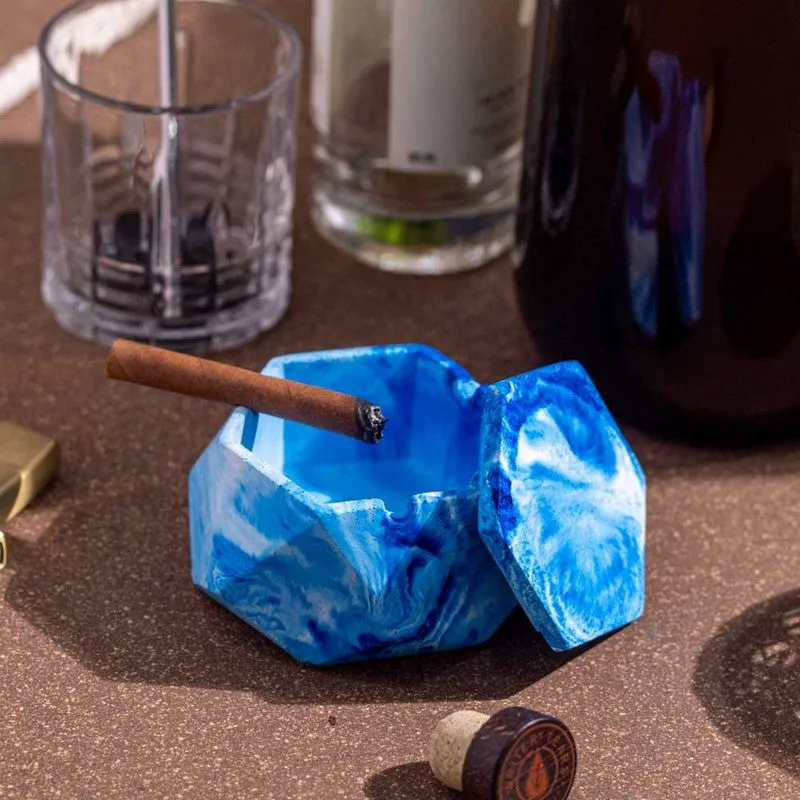 Zyric Ash Tray - Blue media 1