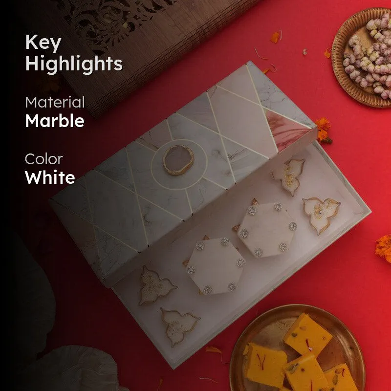 Mithuna Hexa Marble Festive Gift Box media 2
