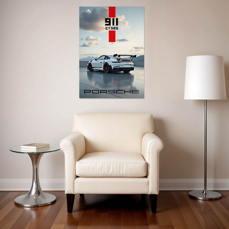 Porsche Performance Wall Poster
