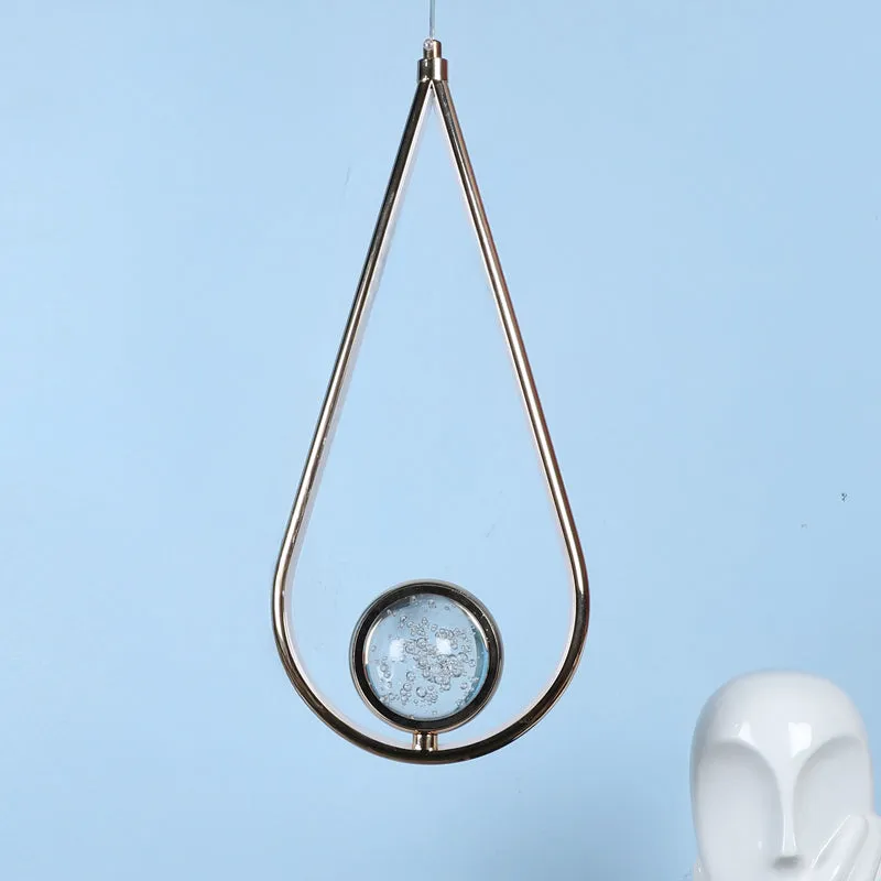 Hailera Iron Ceiling Lamp - Abstract media 3