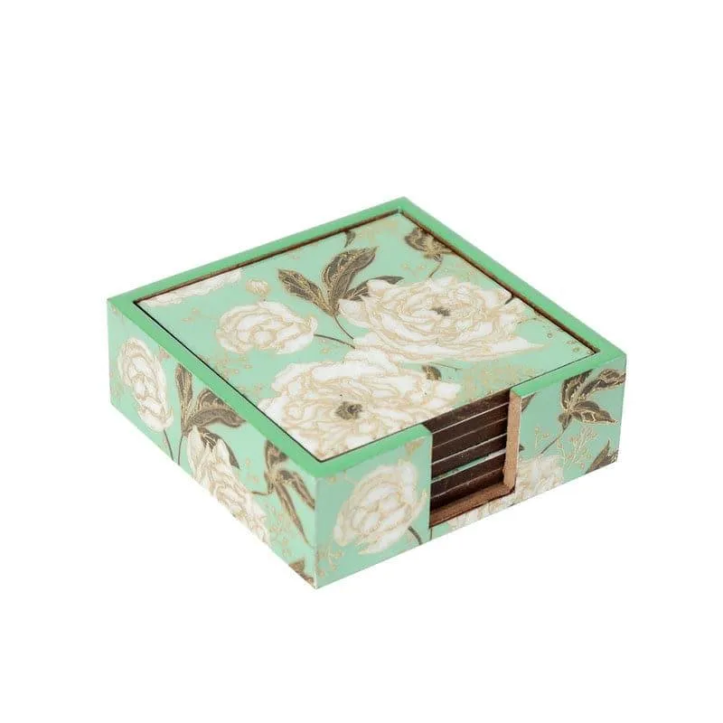 Evander Floral Coasters - Set Of Six media 3