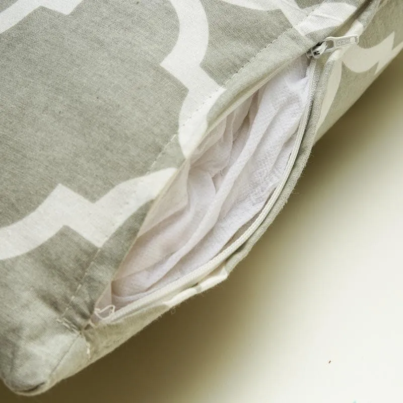Fleur-Is Cushion Cover (Grey) - Set Of Two media 5