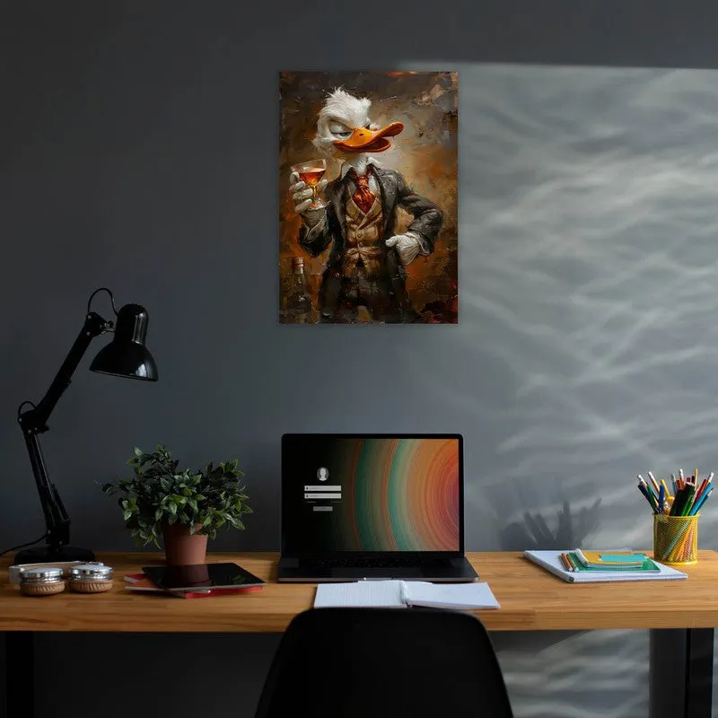 Dapper Duckling Wall Poster media 3