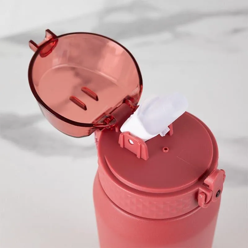 Hydrona Hot & Cold Thermos Water Bottle (Purple & Red, 1000 mL Each) - Set Of Two media 4
