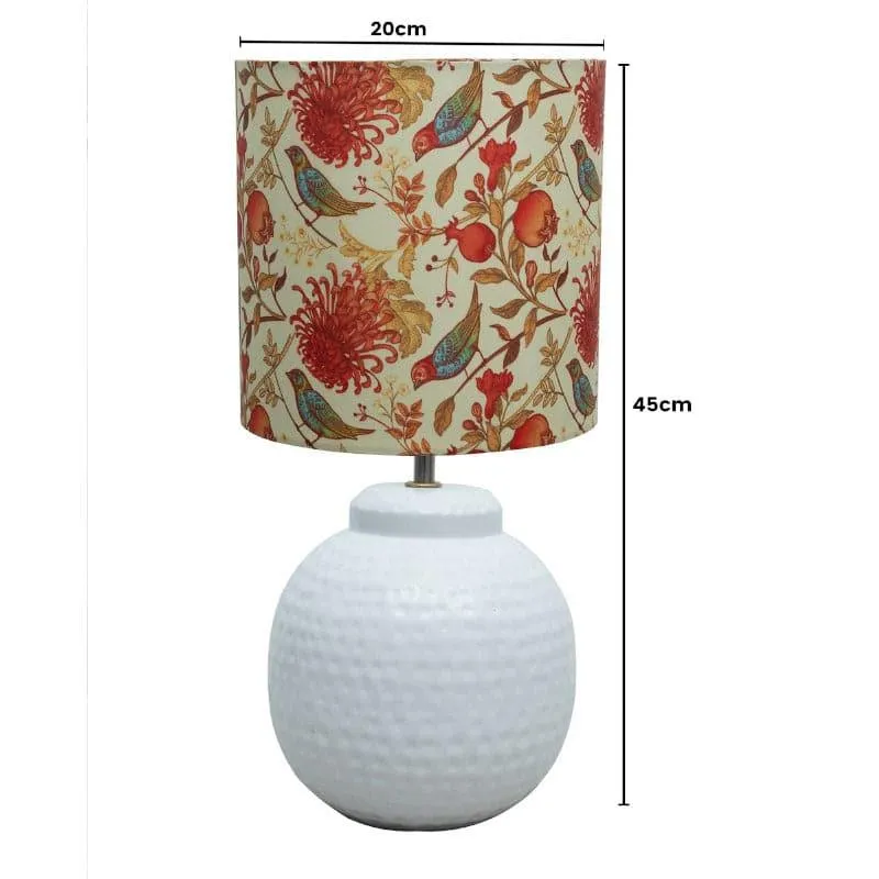 Asteria Amarylis Fabric Table Lamp - Multicolor media 5