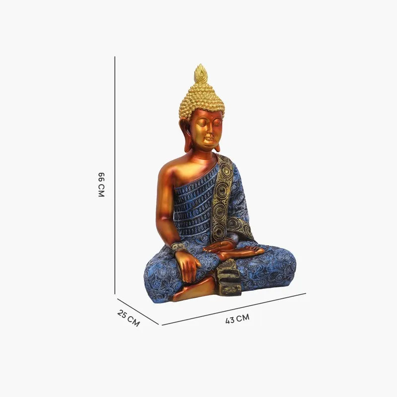 Enlightenment Buddha Polyresin Idol media 6
