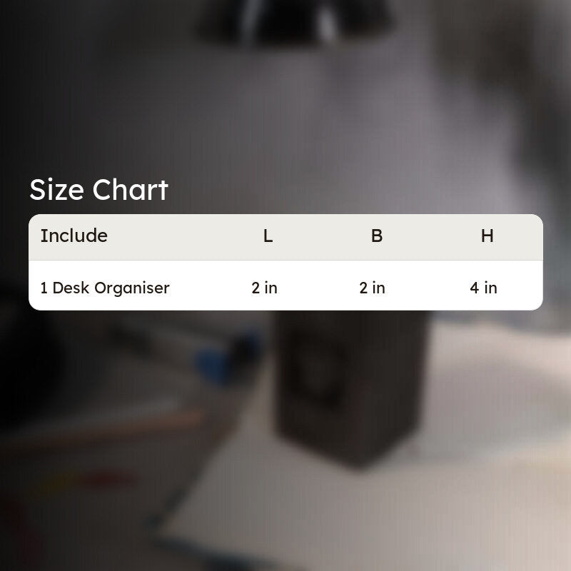 Leo Gram Concrete Desk Organiser media 5