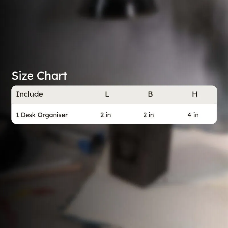 Leo Gram Concrete Desk Organiser media 5