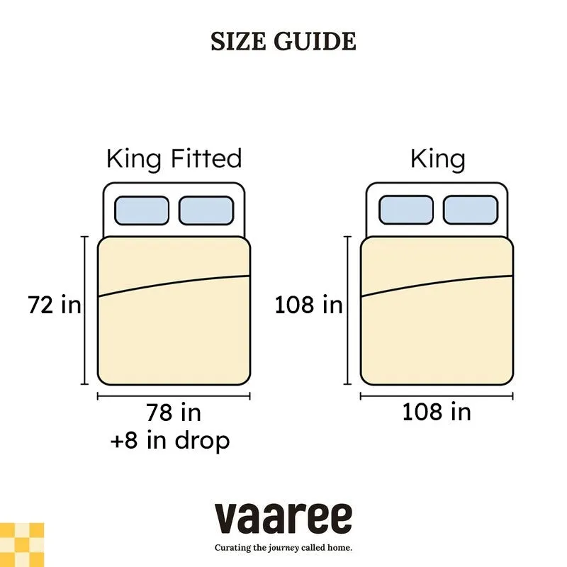 Plusherie Solid Cotton Bedsheet (Ice Blue ) - 600 TC media 9