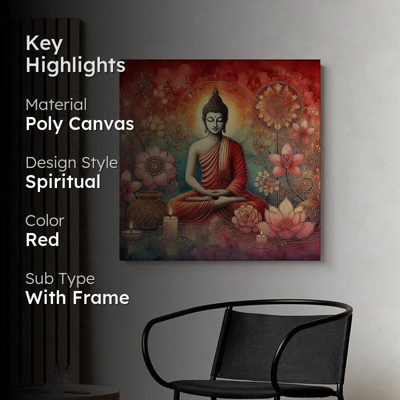 Siddhartha Gautama Wall Painting media 2