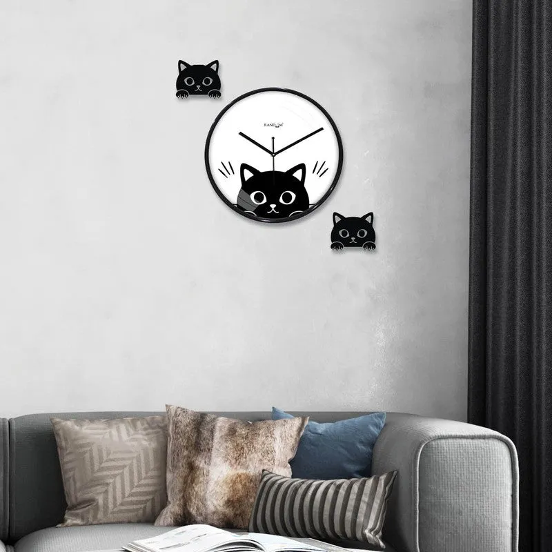 Furry Friend Wall Clock media 4