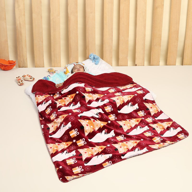 Monte Carlo Whimsical Winter Wrap Kids Blanket - 300 GSM