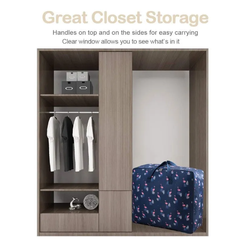 Klyvera Fabric Cloth Organiser - Blue media 6