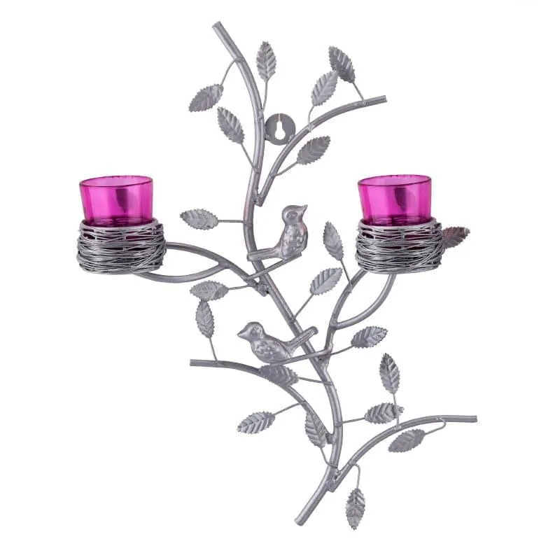 Argentum Stem Candle Holder Votive - Pink media 3