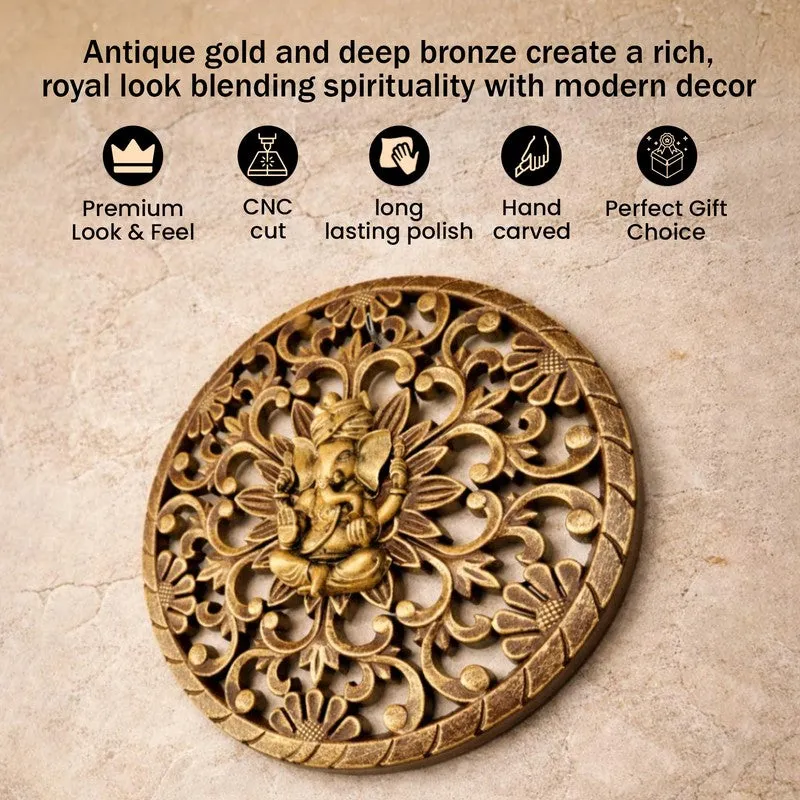 Ornate Ganesha MDF Wall Accent media 7