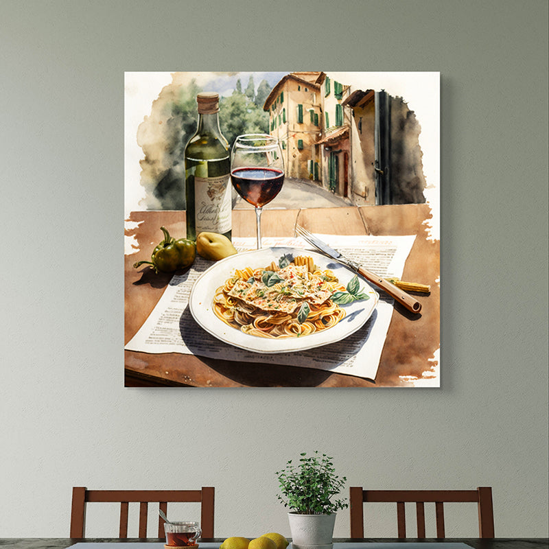 Pasta With A View Wall Art