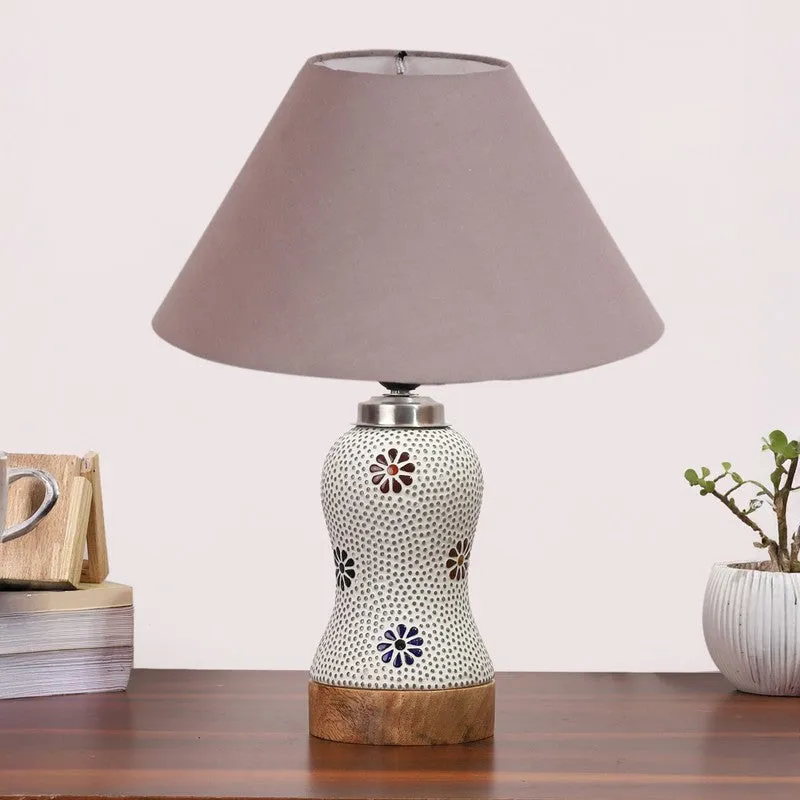Lunetra Wooden Table Lamp - Multicolor media 4
