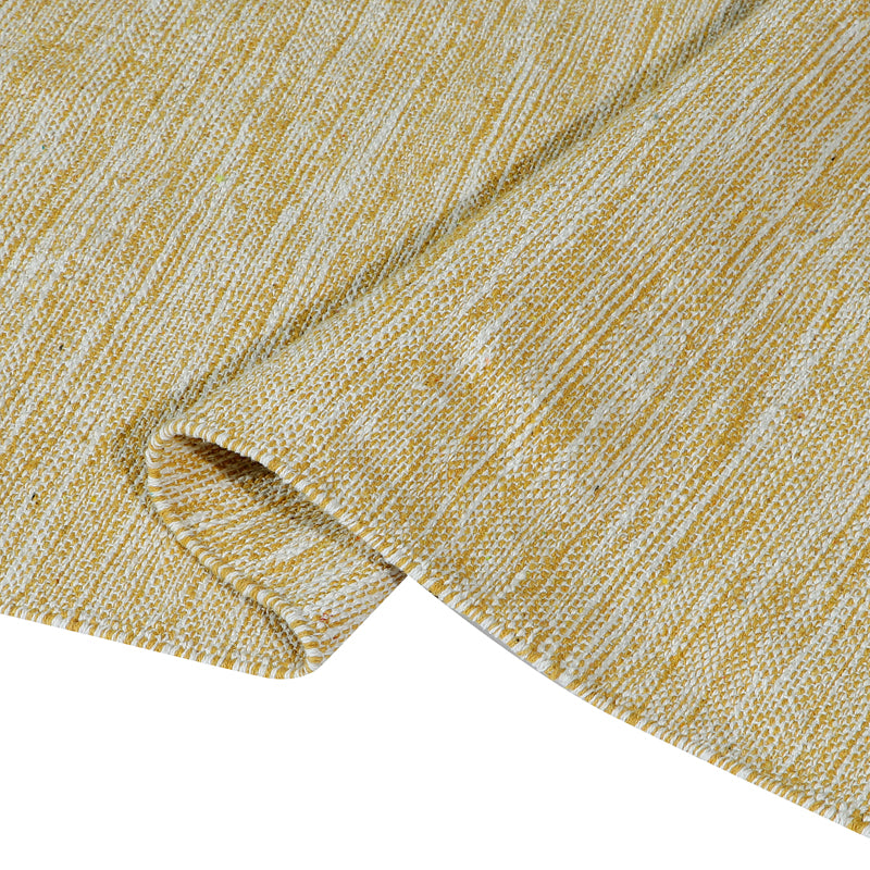 Artivine Cotton Runner Rug - Yellow media 4