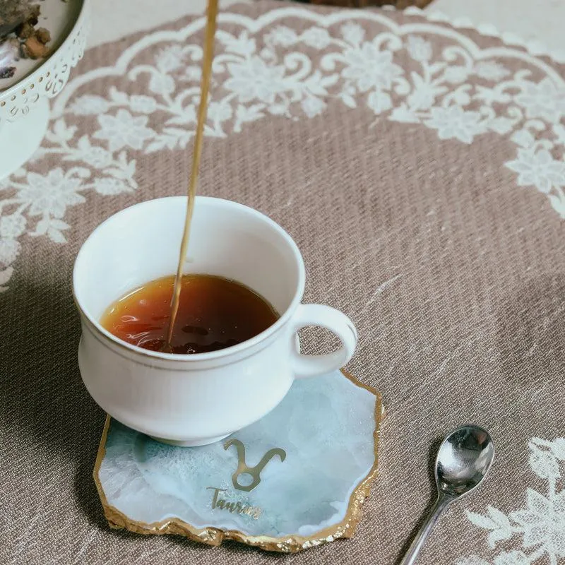 Taurus Agate Coaster - Turquoise media 5