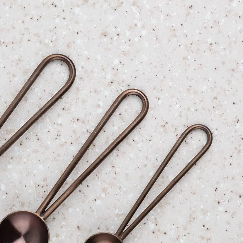 Jimo Measuring Spoon (Rose Gold) - Set Of Three media 5