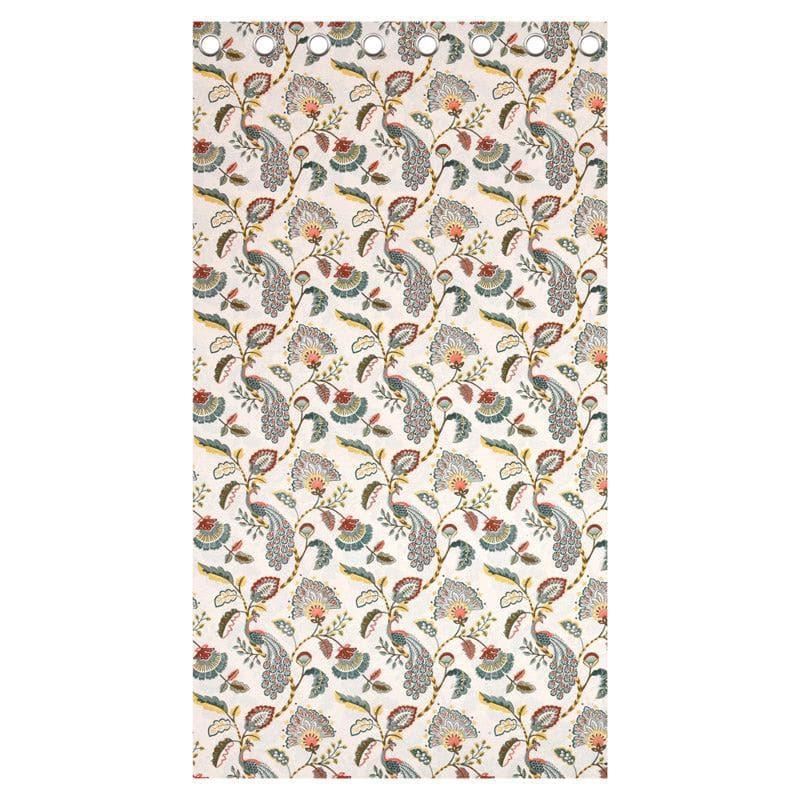 Haruna Single Curtain - Yellow & Turquoise media 6