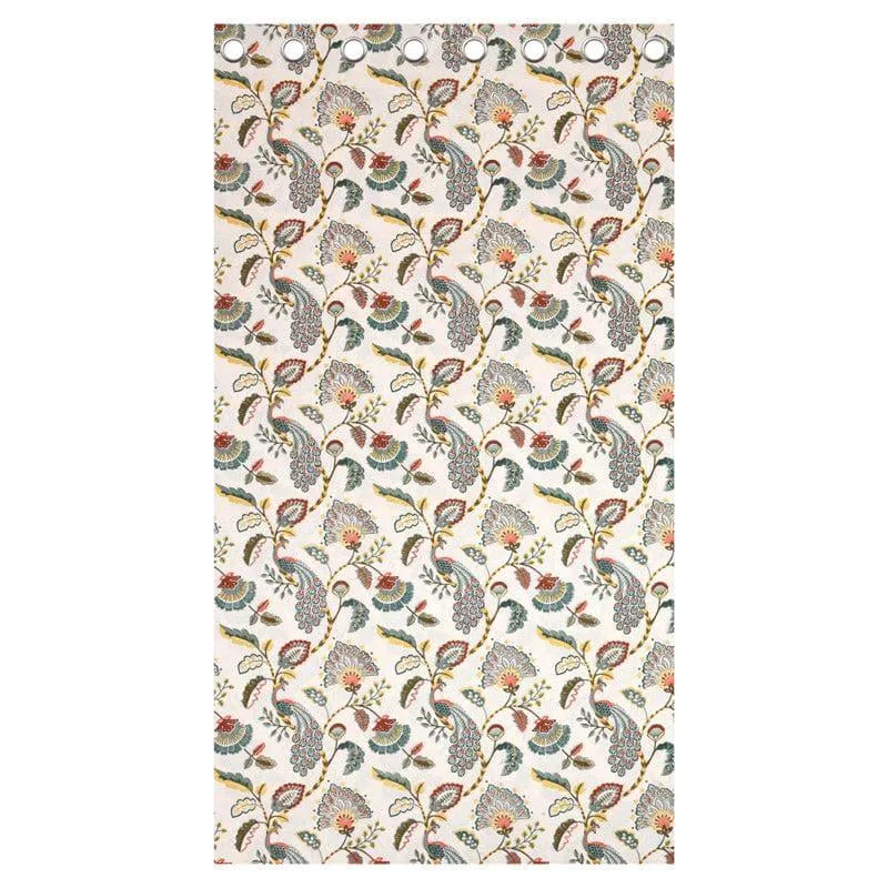 Haruna Single Curtain - Yellow & Turquoise media 6