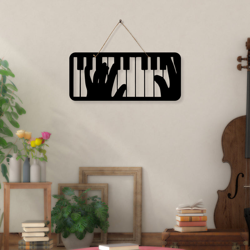 Piano Keys Iron Wall Accent