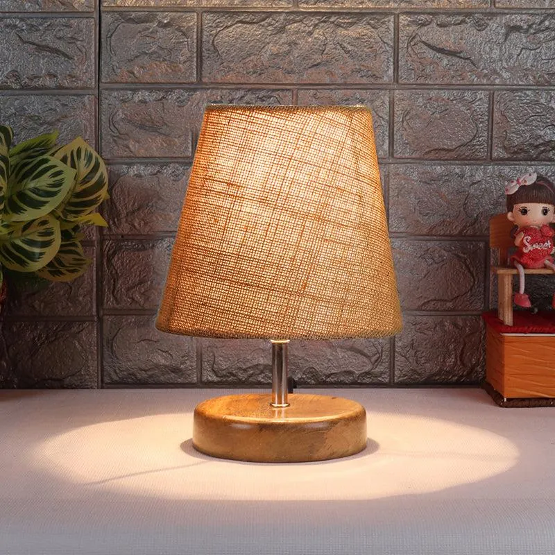 Petricho Jute Table Lamp - Beige,Brown media 1