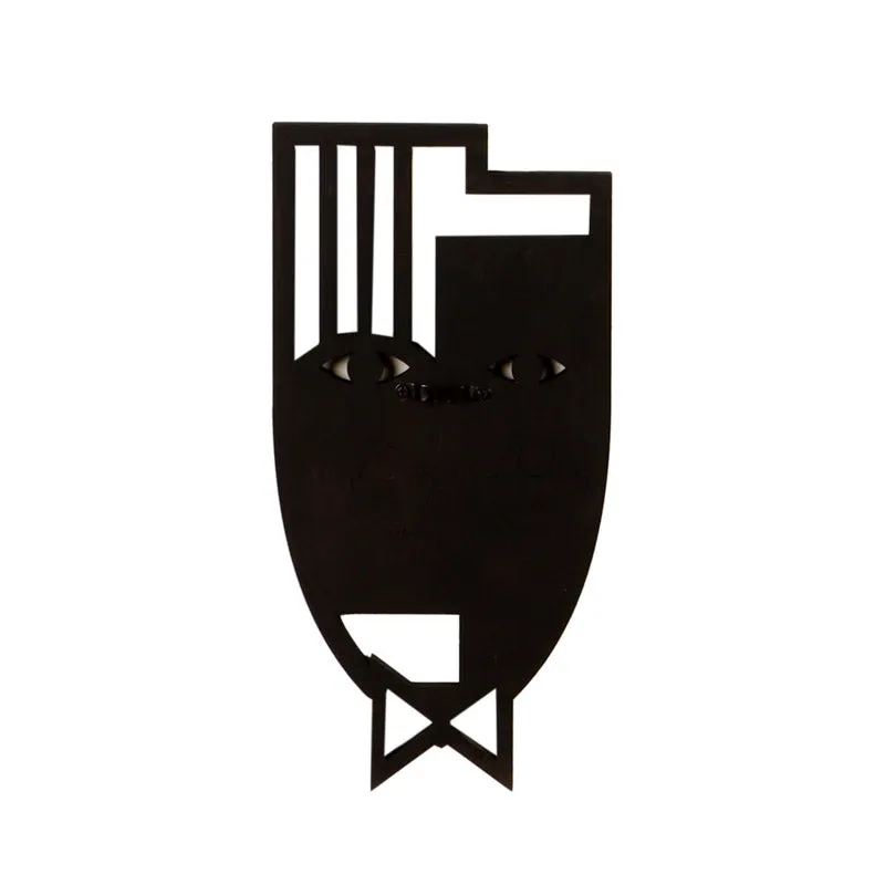 Kanjari Mask Wooden Wall Accent - Set of Six media 5