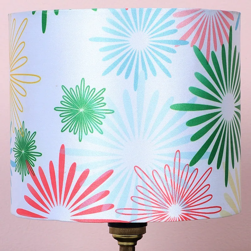 Hikari Loop Printed Iron Table Lamp - Multicolor media 3