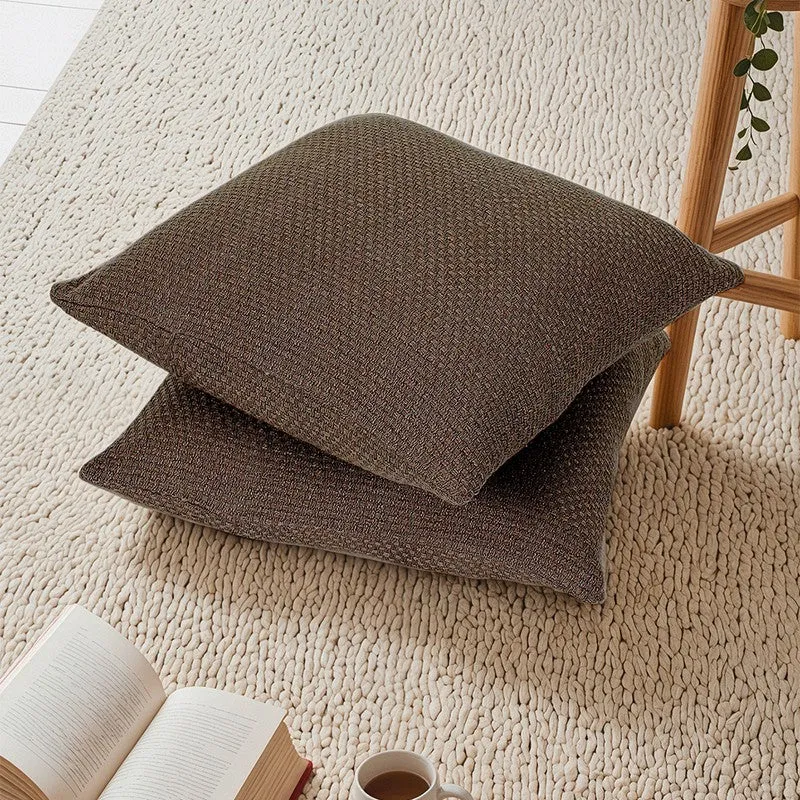 Lunara Haven Cushion Cover (Grey) - Set Of Two media 1