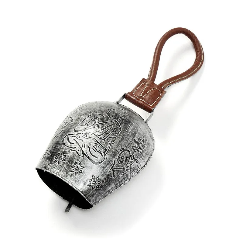Bellique II Decorative Hanging Bell (Silver) media 6