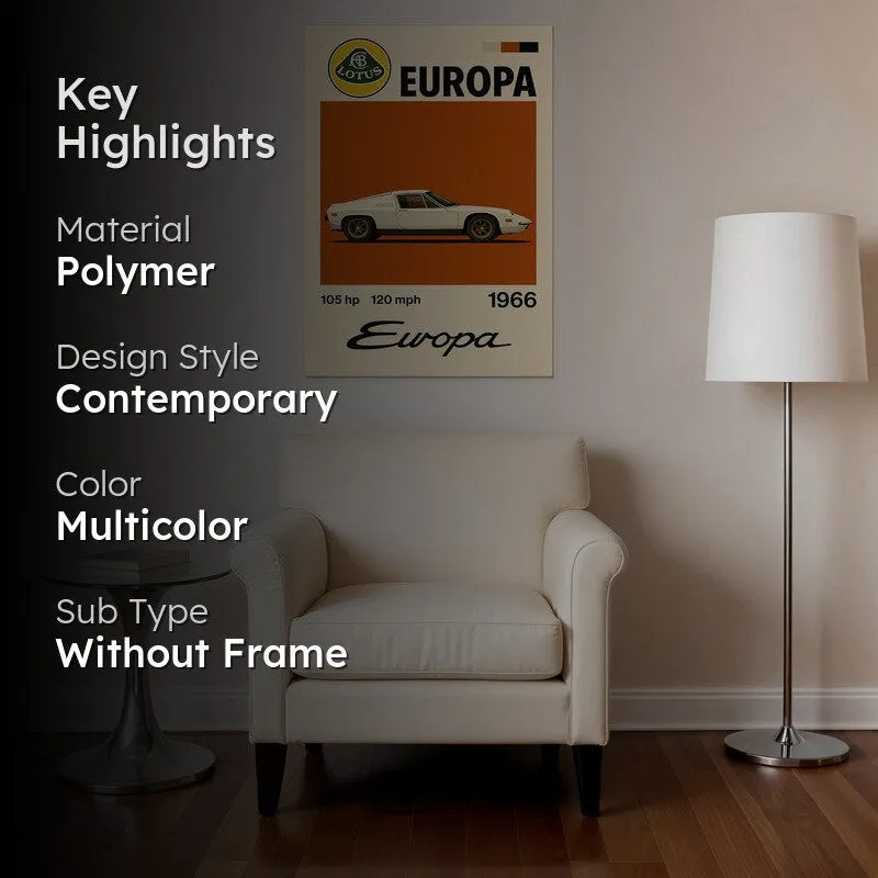Lotus Europa Wall Poster media 2