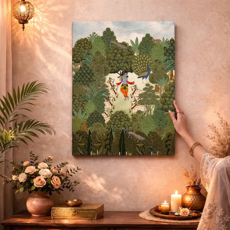 Divine Pasture Canvas Wall Art & Paintings media 3
