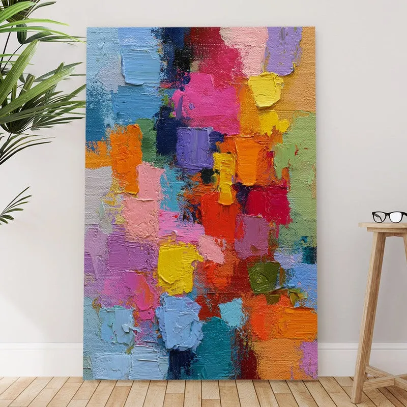 Bold Spectrum Fusion Canvas Wall Art media 6