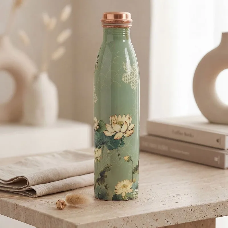 Sage Serenity Copper Bottle - 950 mL media 6