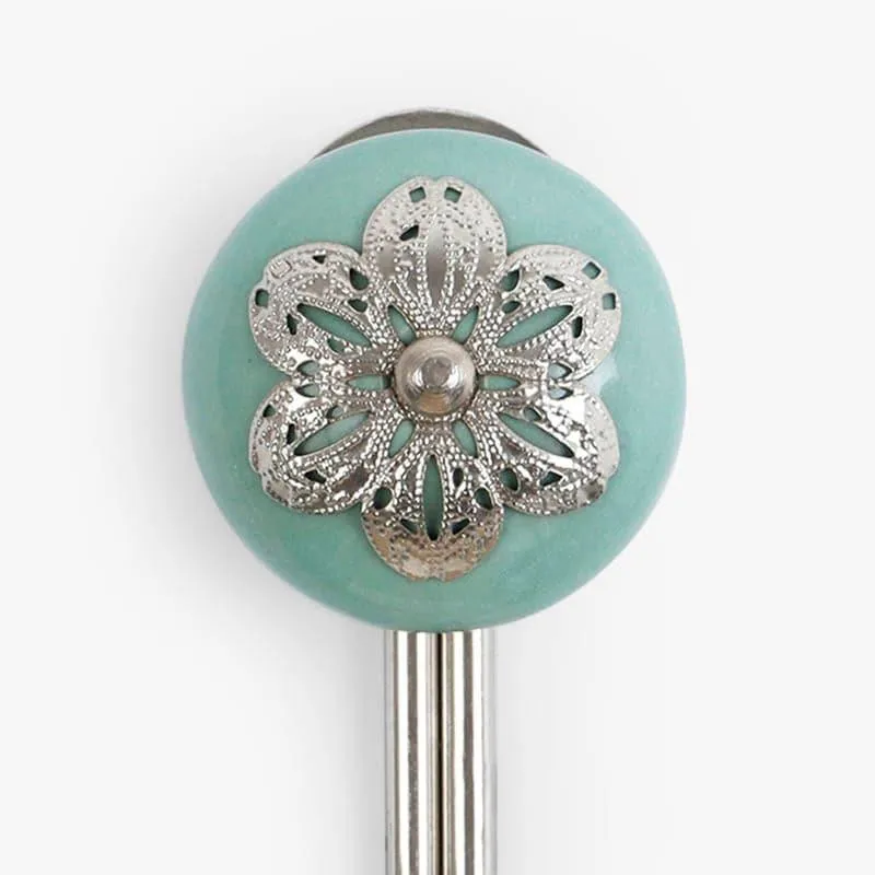 Oceana Floral Wall Hook media 4