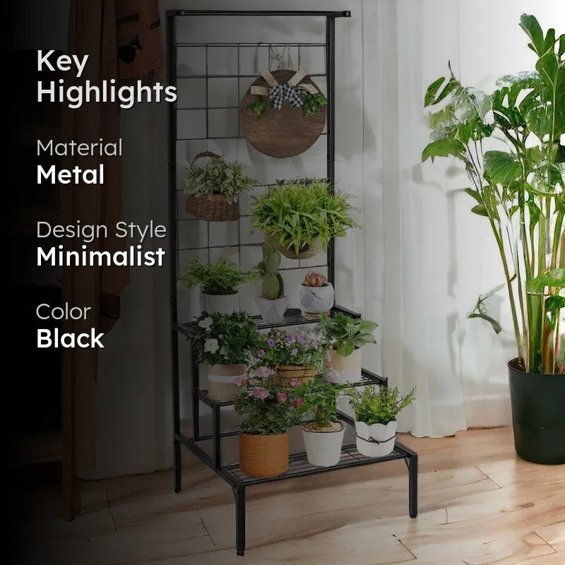 Vetro Planter Stand - Black media 2