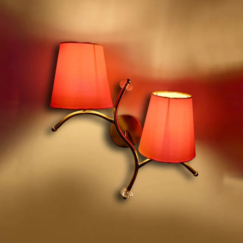 GlowStem Twin Cotton Wall Lamp - Orange media 6