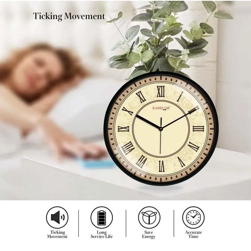 Roman Beige Wall Clock media 3