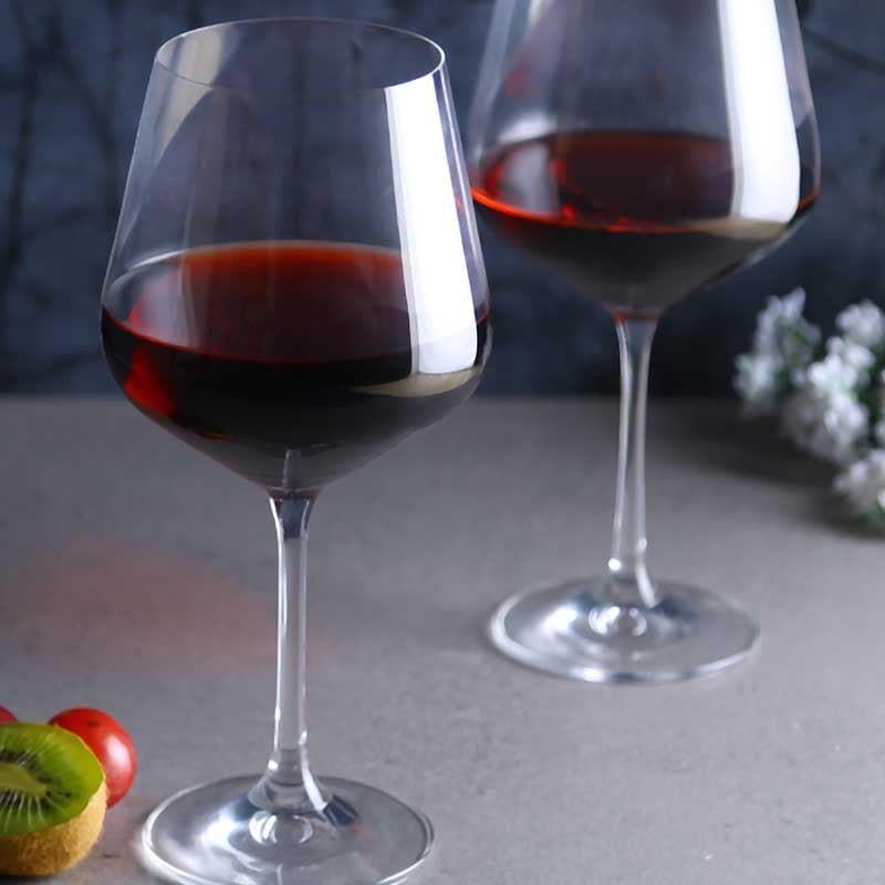 Santorini Bohemia Crystal Wine Glass (570mL) - Set of Six image 4