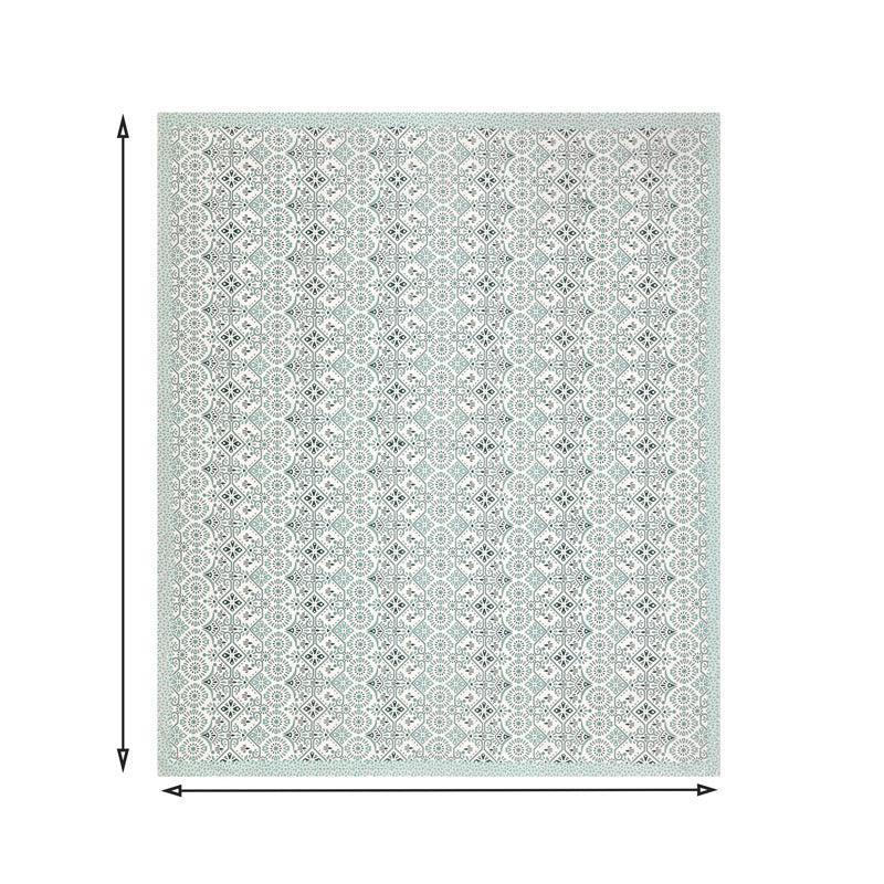 Madhuprerna Printed Cotton Bedsheet (Green) - 160 TC media 4