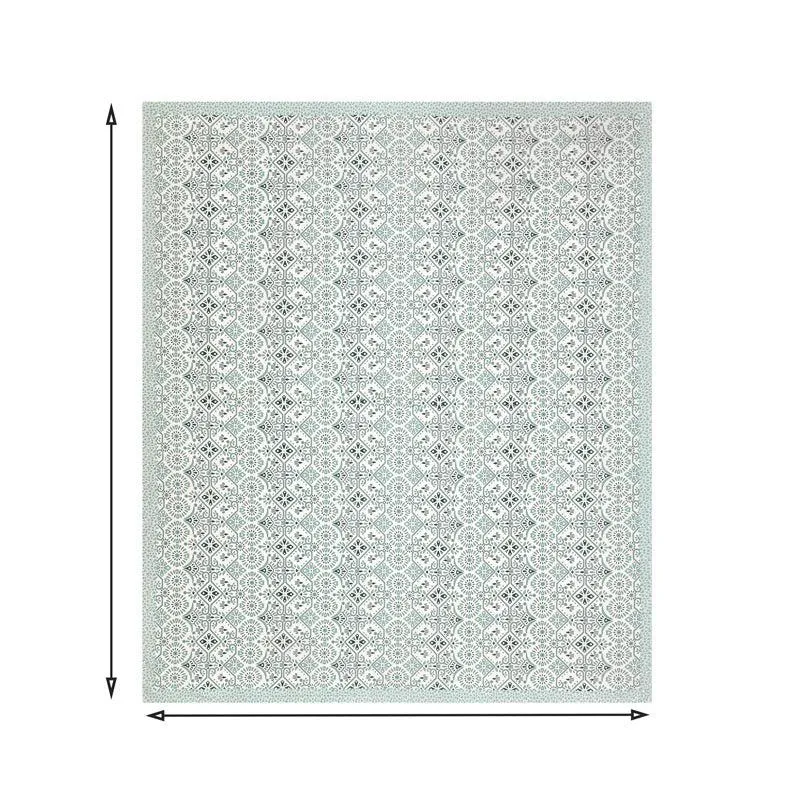 Madhuprerna Printed Cotton Bedsheet (Green) - 160 TC media 4