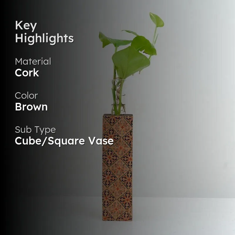 Moja Cork Testube Planter media 2