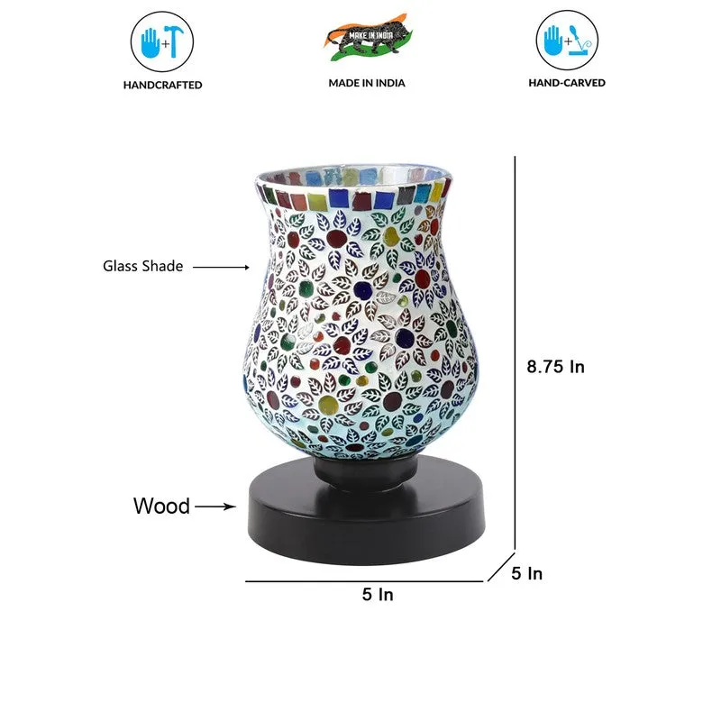 Starlen Mosaic Glass Table Lamp - Multicolor media 8
