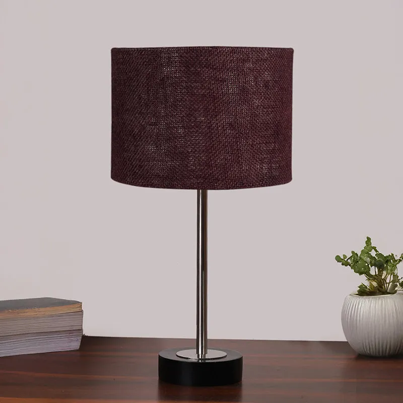 Sienna I Rodin Wooden Table Lamp - Brown,Silver,Black media 3