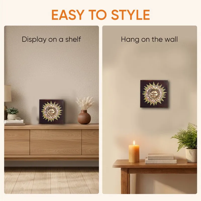 Divine Surya Wooden Wall Accent media 7