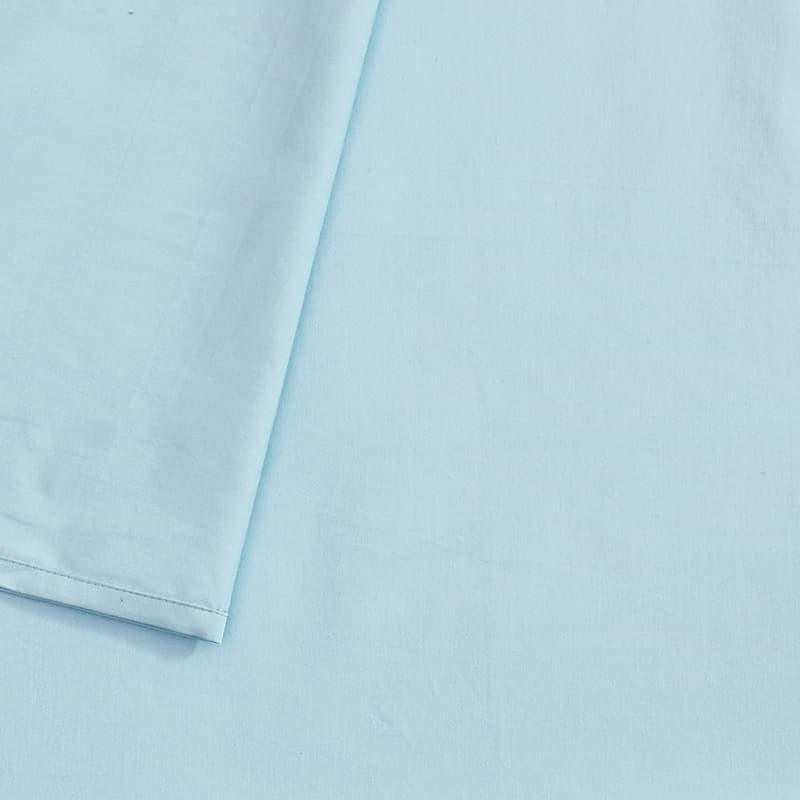 Dreamy Delight Cotton Bedsheet (Blue) - 610 TC media 3